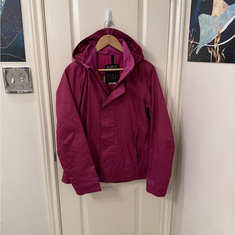 Burton Women's Purple Hooded Jacket